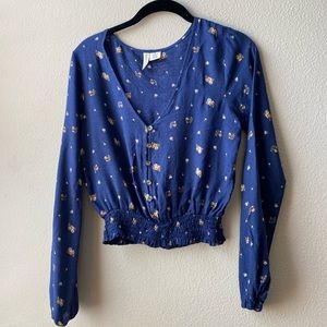 Sky & Sparrow Floral Top